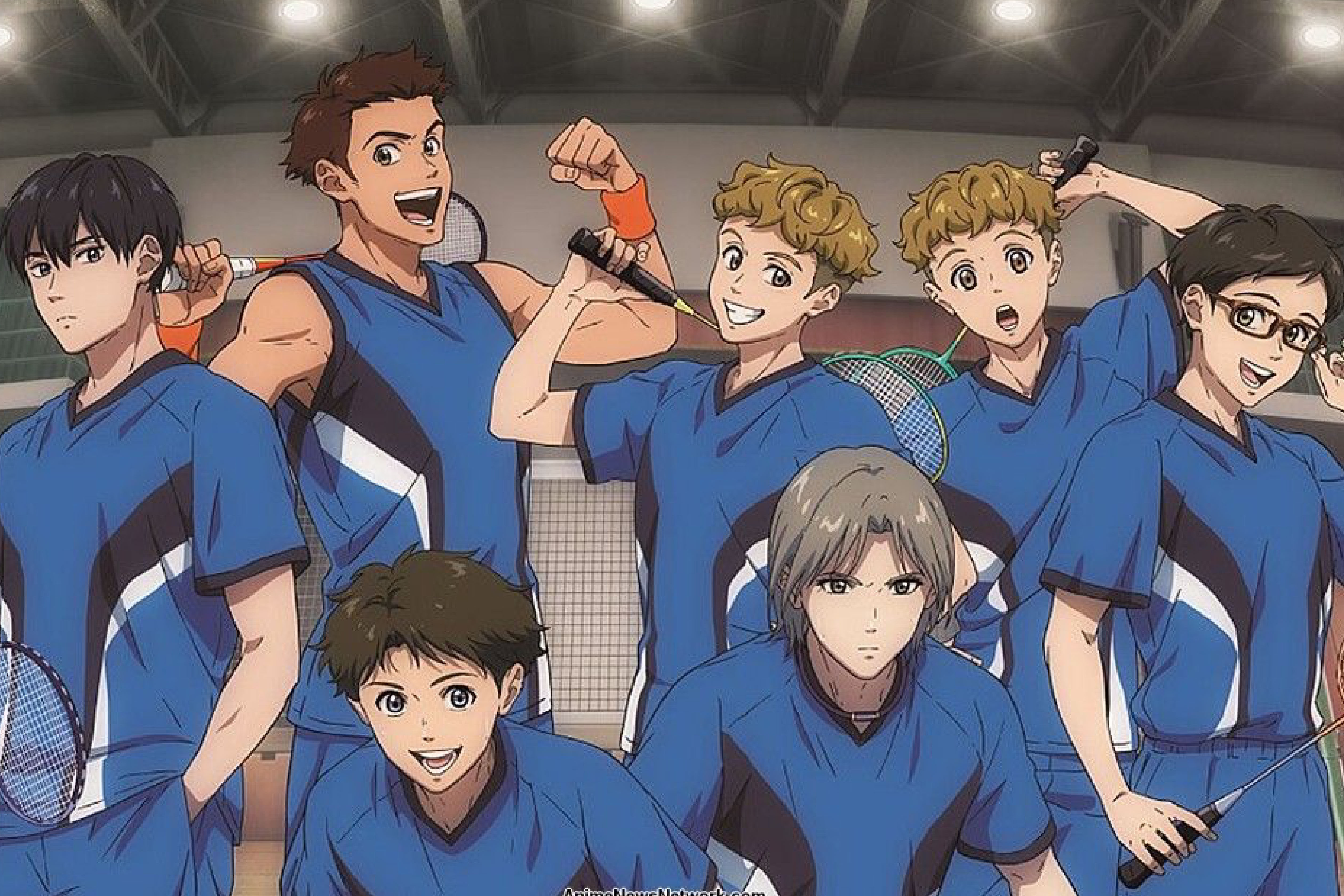 การ์ตูนกีฬา มัธยมแบดมินตัน (Love All Play)